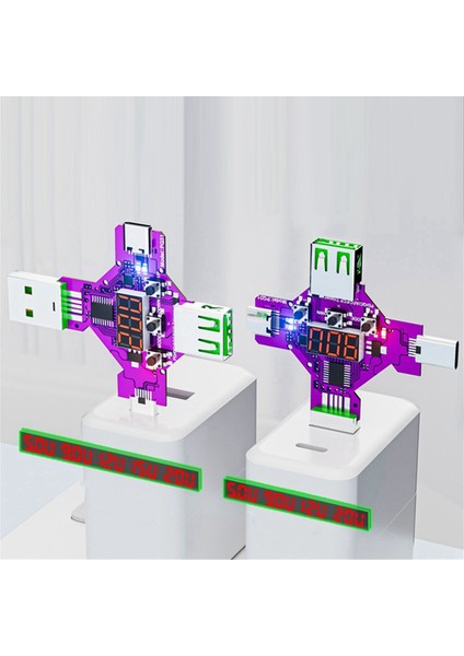 2 Pd3.1 28V Hızlı Protokol Şarj Tetik Yasalı Voltmetre Qualcomm Qc Pd 5V 9V 12V 15V 20V Tetik Voltaj Dedektörü (Yurt Dışından) modelleri