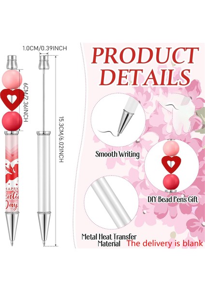 36 Adet Süblimasyon Boncuklu Tükenmez Kalemler Metalik Siyah Mürekkep Kalemler (Yurt Dışından) indirimleri