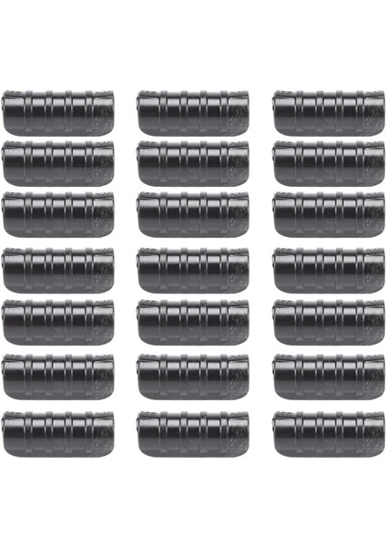 50PCS Siyah Sera Plastik Film Çerçeve Boru ve Film Klip Kelepçesi Konektör Kiti Bahçe Aracı 20MM (Yurt Dışından)