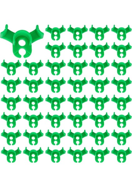 150PCS Bitki Klipsleri Çiçek Vines Için Bükme Aracı Düşük Basınç Eğitimi 90 Derece Kök Destek Yeşil (Yurt Dışından) fırsatları