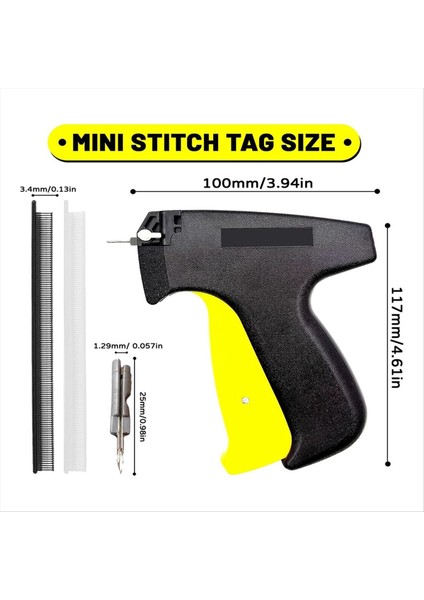 Etiket Tabancası Seti, Giyim Iğnesi Için Ince Iğne Etiket Tabancası, Kıyafetler Için Etiket Tabancası, (Yurt Dışından) modelleri