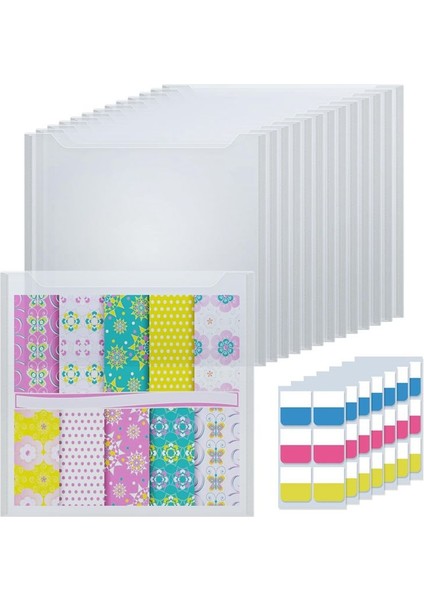 30.48X30.48CM Kağıt Depolama, 50PCS Kağıt Çizim Için Kağıt Depolama Organizatör Kutusu Fotoğraf ve Kart Stoğu (Yurt Dışından)