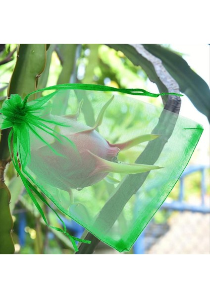 150PCS Meyve Koruma Çantaları 3 Boyutlar Meyve Örtüsü Için Meyve Ağ Torbaları Örgü Çanta Bahçe Çantaları Drawstring ile (Yurt Dışından) modelleri