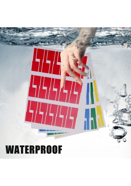 750PCS Kablo Etiket Sticker Su Geçirmez Tel Ağ Elektrik Kablo Etiketleri Kordon Etiket Işaretleyici Baskı Çıkartmaları Organizatör (Yurt Dışından) modelleri