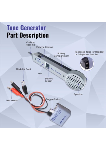 Ton Jeneratör Kiti, Tel Izleyici Devre Test Cihazı, Ton ve Prob Kiti, 200EP Kablo Test Cihazı, Ağ Kabloları Harmanlama (Yurt Dışından) indirimleri
