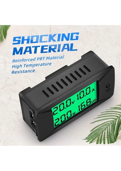 Dijital Voltaj Akım Metre Güç Dedektörü Voltaj Dedektörü Monitör Test Cihazı DC0-300V 300A LCD Güç Ölçer PZEM-025 (Yurt Dışından) modelleri