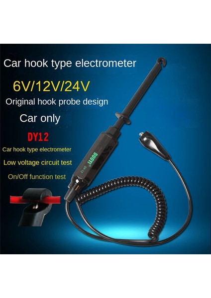 Duoyi 6V 12V 24V Dc Otomobil Kamyonu Voltaj Devre Test Cihazı Çok Fonksiyonlu Dijital Ekran Elektrikli Kalem Pen Kalemi Araç Teşhis Aracı (Yurt Dışından) fırsatları