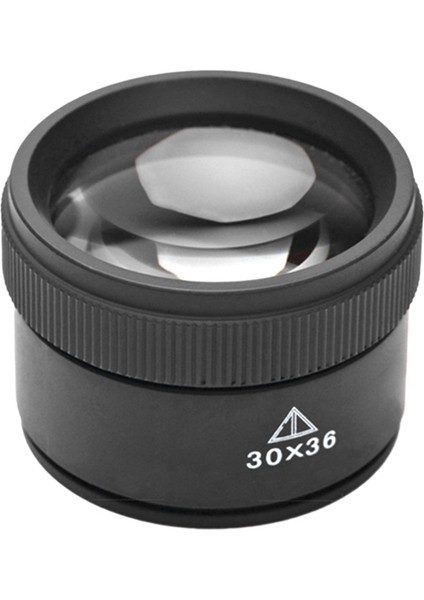 Hassas Çalışma Için 30X 36MM Büyüteç K9 Optik Lens Izle Büyüteç Loupe Elde Taşınır Para Loupe (Yurt Dışından)