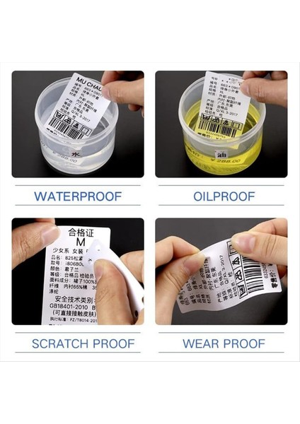 3 Rulo Beyaz Etiket Kağıdı Beyaz 50X30MM B1 B21 B3S Etiket Maker Su Geçirmez, Kendi Yapışkanlı Etiket Kağıdı (Yurt Dışından) indirimleri