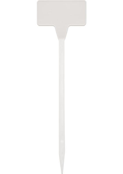 Bahçeler Dikim Araçları 50 Pcs Bonsai Plastik Fabrikası Etiketleri Bahçe Etiketleri T Tipli Kalifiye Bahçe Etiketleri Markerler Kreş Beyaz Up (Yurt Dışından)