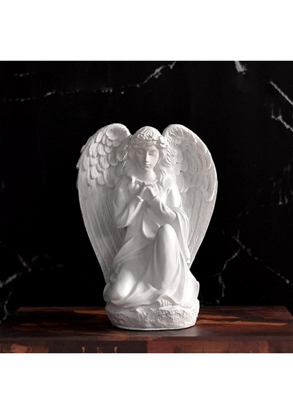 Guardian Angel Heykel Raf Oturma Odası Yatak Odası Dekor Figürinleri Dua Eden Cherub Sevimli Melekler Kadınlar Için Hediyeler Hediyeler (Yurt Dışından) fiyatları