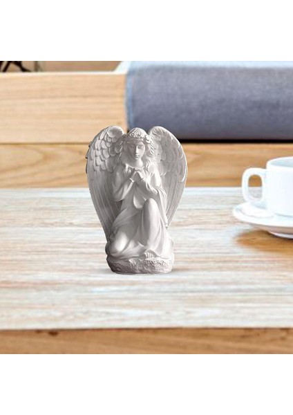 Guardian Angel Heykel Raf Oturma Odası Yatak Odası Dekor Figürinleri Dua Eden Cherub Sevimli Melekler Kadınlar Için Hediyeler Hediyeler (Yurt Dışından) modelleri