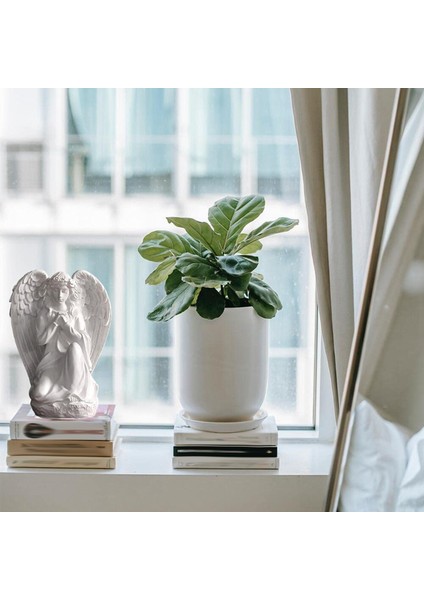 Guardian Angel Heykel Raf Oturma Odası Yatak Odası Dekor Figürinleri Dua Eden Cherub Sevimli Melekler Kadınlar Için Hediyeler Hediyeler (Yurt Dışından) fırsatları