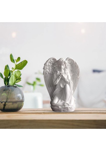 Guardian Angel Heykel Raf Oturma Odası Yatak Odası Dekor Figürinleri Dua Eden Cherub Sevimli Melekler Kadınlar Için Hediyeler Hediyeler (Yurt Dışından) indirimleri