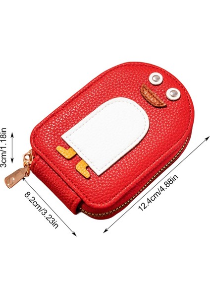 Sevimli Bayanlar Para Cüzdanı, Pu Klasik Kart Sahibi Kadınlar, Hafif Fermuarlı Kılıf Akordeon Cüzdanı, Çizgi Film Kartı Kılıfı, Bir (Yurt Dışından) fırsatları