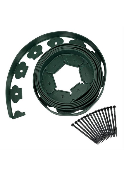 Bahçe Kenar Peyzaj Sınır Kazık Yolsuz Peyzaj Kenar 15 Adet Demirleme Sivri Uçlu Bahçe Sınır Çiçek Yatakları Dekor (Yurt Dışından)