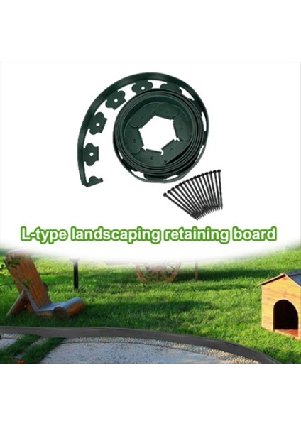 Bahçe Kenar Peyzaj Sınır Kazık Yolsuz Peyzaj Kenar 15 Adet Demirleme Sivri Uçlu Bahçe Sınır Çiçek Yatakları Dekor (Yurt Dışından) fiyatları