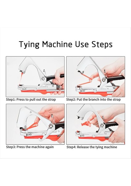 Bitki Bağlama Makinesi Şube Bağlama Makinesi Bahçecilik Araçları Sebzeleri, Üzümleri, Domatesleri, Salatalıkları ve Dalları Bağlamak Için. (Yurt Dışından) fiyatları