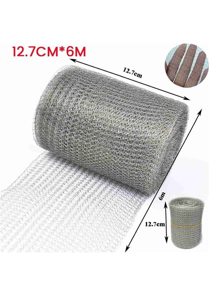 Tel Örgü Paslanmaz Çelik 12.7 cm x 6 M Tel Örgü Ince Örgü Paslanmaz Çelik Örgü Koruma Için Örgü Örgü (Yurt Dışından) fiyatları