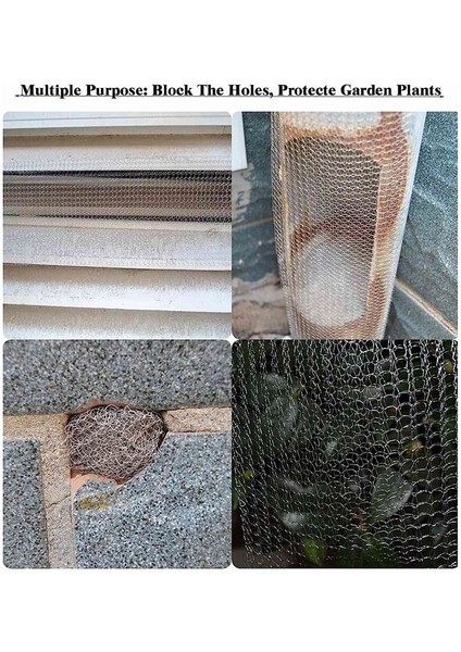 Tel Örgü Paslanmaz Çelik 12.7 cm x 6 M Tel Örgü Ince Örgü Paslanmaz Çelik Örgü Koruma Için Örgü Örgü (Yurt Dışından) fırsatları