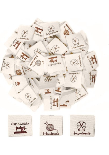 150PCS El Yapımı Dikme-On Dokuma Kumaş Etiketler Dikiş Çoban Bebekler Için Kumaş Etiketler Şapkalar Şapkalar Ayakkabı Dikiş El Sanatları Diy (Yurt Dışından)