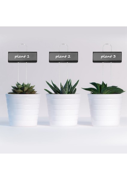 30 Pcs Metal Bitki Etiketleri Hava Durumu Geçirmez Bahçe Işaretleri Sebzeler Için Yeniden Kullanılabilir Kreş Etiketleri Bitki Çiçek Serası Siyah (Yurt Dışından) fırsatları