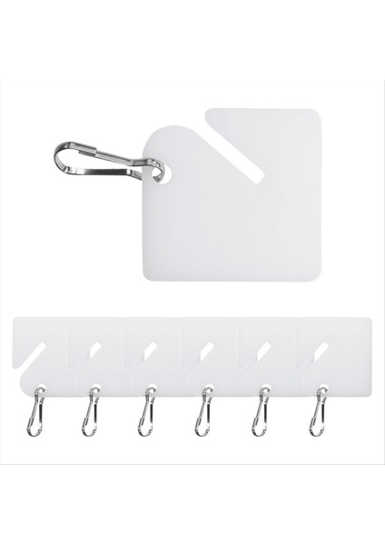 120 Pcs Anahtar Etiketler Yuvalı Plastik Asılı Etiketler 1,5 Inç Beyaz Etiketler Metal Çırpı Kancaları ile Anahtar Dolaplar Kutuları Dolaplar (Yurt Dışından) fiyatları