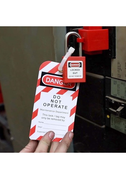 Tehlike Etiketleri Çalıştırma Uyarı Bakım Etiketleri Kilitleme Etiketleri, Ekipman Onarımı Için Bagaj Etiketleri (Yurt Dışından) fırsatları