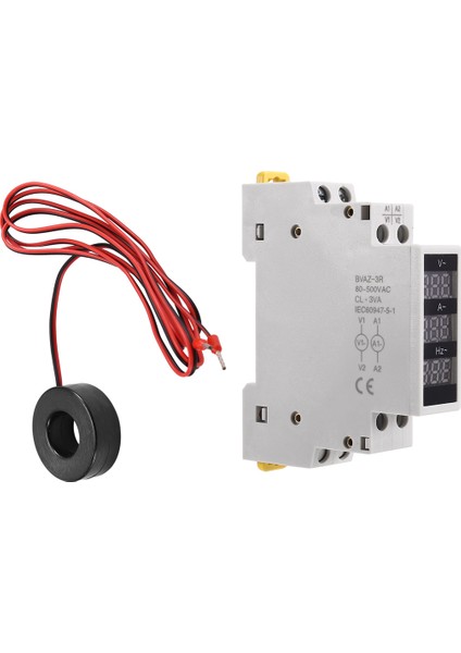 Kılavuz Ray Dijital Ekran Aleti Üç Fazlı Tek Fazlı Voltaj ve Mevcut Hertz Metre Ac Mini Modülü Bavz-3r (Yurt Dışından) fiyatları