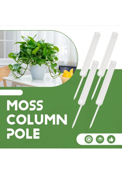 8 Adet Yosun Kutup Hukuki Yosun Kutup Çubuğu Istiflenebilir Bitki Bahisleri Monstera Bitki Destek Plastik Sfagnum Yosun Direği (Yurt Dışından) fırsatları