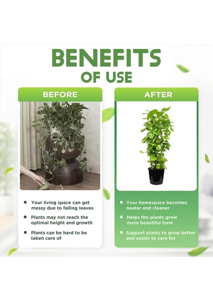 8 Adet Yosun Kutup Hukuki Yosun Kutup Çubuğu Istiflenebilir Bitki Bahisleri Monstera Bitki Destek Plastik Sfagnum Yosun Direği (Yurt Dışından) indirimleri