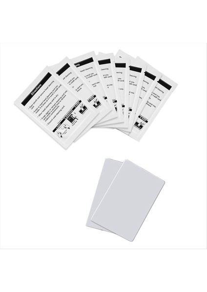 Etiket Yazarı Için Etiket Yazıcı Temizleme Kartı Etiket Yazıcıları 10 Paket (Yurt Dışından)
