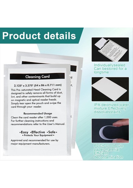 Etiket Yazarı Için Etiket Yazıcı Temizleme Kartı Etiket Yazıcıları 10 Paket (Yurt Dışından) indirimleri