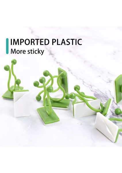 120PCS Yeşil Görünmez Duvar Asma Sabitleme Klipsi, Bitki Tırmanma Sabitleme Cihazı Kendi Kendine Yapışkanlı Sabitleme Kanca Asma Sabitleme Cihazı (Yurt Dışından) fırsatları