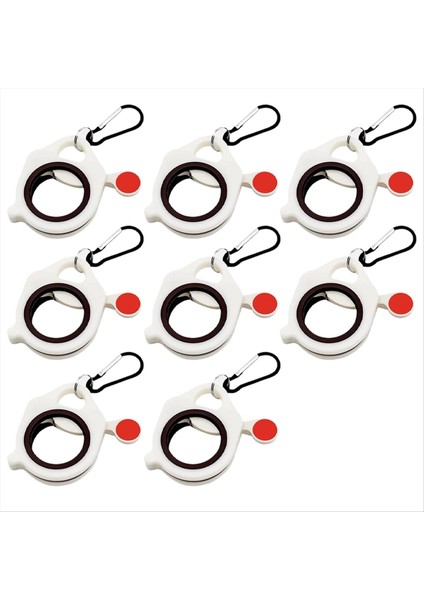 Zip Tie Organizer Kablo Tie Organizer Tutucu Karanlıkta Güçlü Verimli Çözüm 8 Pcs (Yurt Dışından)