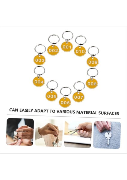 3 Paket Numaralı Plaka Numarası Etiketler Anahtar Kimlik Etiketleri Kimlik Etiketleri Numaralar Numaralar Anahtar Halka Numarası Anahtar Etiketler 1-10 (Yurt Dışından) indirimleri