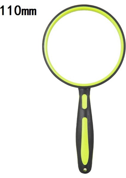 Taşınabilir Yeşil Büyüteç 110MM Çapında Lens, Yaşlılar Için Kitap ve Gazeteler Okumak Için Uygundur (Yurt Dışından)