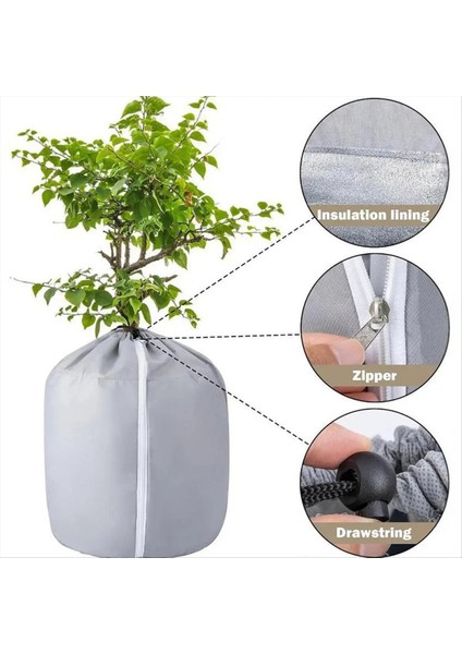 Bitki Donduru Koruma Don Battaniyeleri Shrubjaket Bahçe Ile Zıpper Ile Bağlanması Ile Birlikle (Yurt Dışından) fırsatları