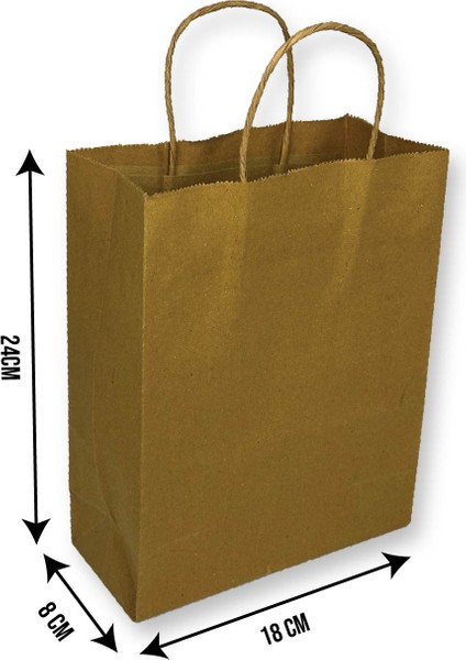 Burgu Saplı Karton Çanta 19x8x24 modelleri