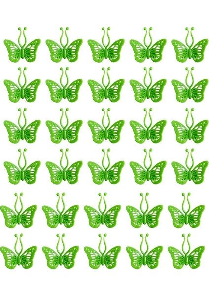 30PCS Kendinden Yapışkanlı Tırmanma Duvarı Sabit Toka Bağlantı Elemanı Kelebek Tırmanma Bağlı Asma Tokası Kapalı Bahçecilik Için (Yurt Dışından)