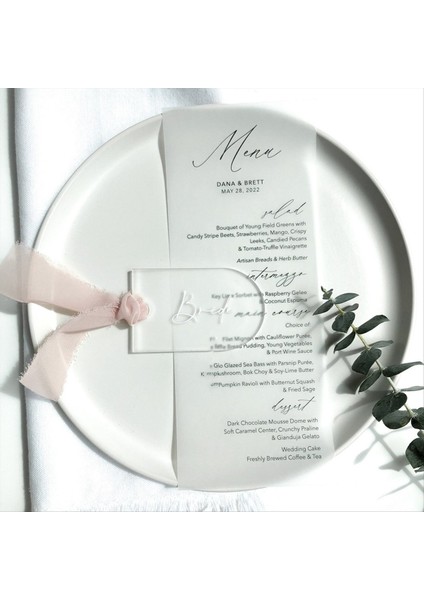 50PCS Buzlu Akrilik Düğün Boş Yer Kartı Clear Arch Hediye Etiket Adı Oturma Grafiği Diy Mark Yer Için (Yurt Dışından) modelleri