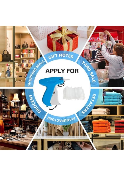 2 Paket Etiketleme Giyim Giysileri, Giyim Etiketi Gunwith 2500 Pc Çubukları Bağlantı Elemanları ve Dıy Giyim Için Ekstra 3 Iğne Taggun (Yurt Dışından) indirimleri