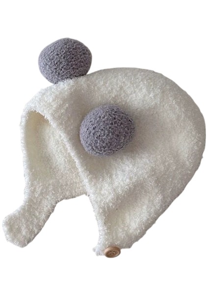 Bebeğin Kulaklarını Koruyan Sonbahar-Kış Sıcak Tutan Soğuktan Koruyan Şapka (Yurt Dışından)