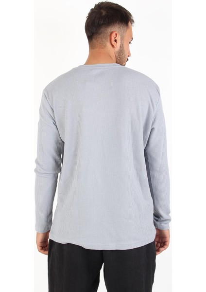 5073-2 Waffle O Yaka Sweat