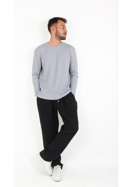 5073-2 Waffle O Yaka Sweat
