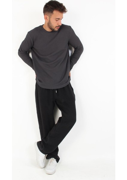 5073-2 Waffle O Yaka Sweat