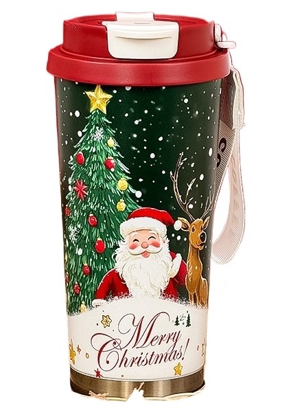 Noel Su Bardakları Büyük Kapasiteli Paslanmaz Çelik Su (Yurt Dışından)