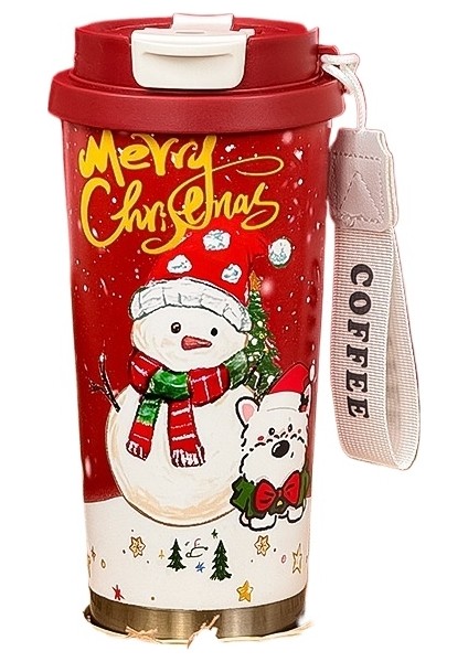 Noel Su Bardakları Büyük Kapasiteli Paslanmaz Çelik Su (Yurt Dışından)