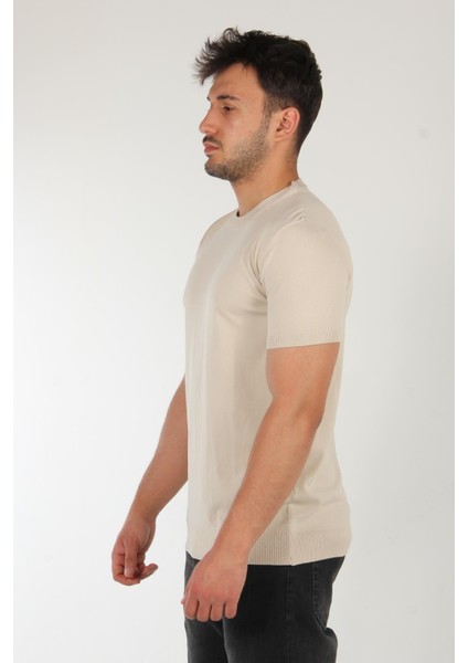 O Yaka Triko T-Shirt