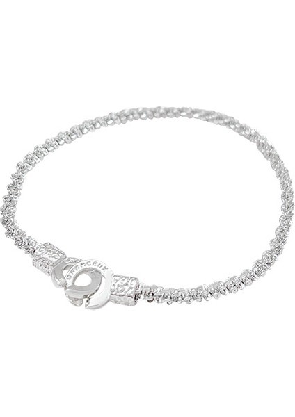 YUANYING0048YENI Parıltılı Simli Kadın Bilekliği (Yurt Dışından)